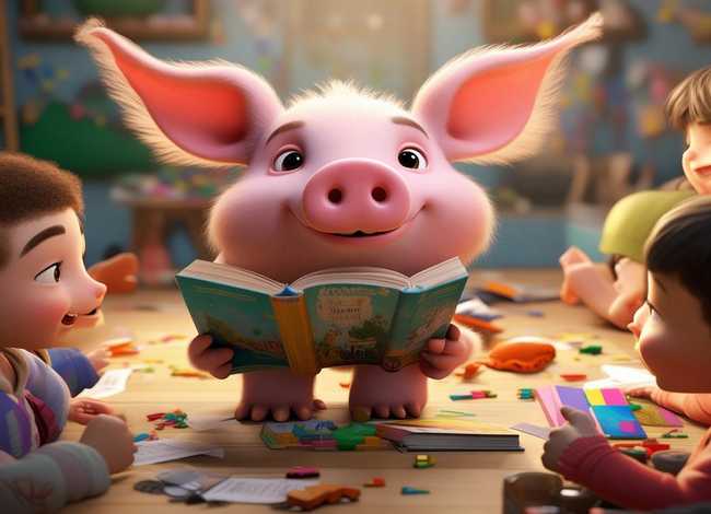 儿童故事的作用价值 - 故事书《会说话的猪》有哪些教育意义呢