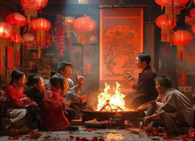 除夕夜小故事（除夕的由来 除夕夜的由来民间故事）