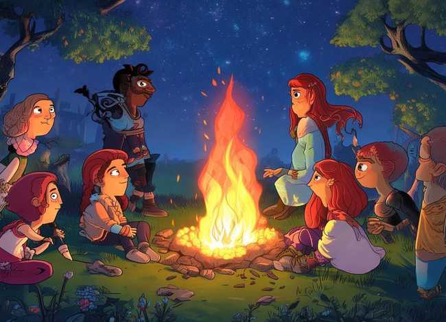 6人故事、-寓言故事的成语剧本 要有女角色 6人