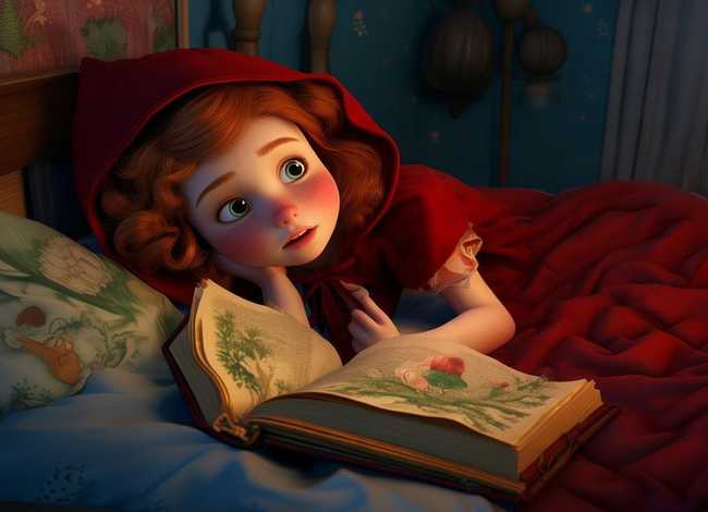 小红帽的睡前故事 - 睡前故事《小红帽》 小红帽的睡前故事 - 睡前故事《小红帽》