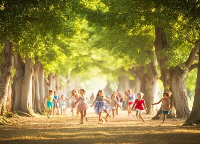 夏日儿童古诗、描写浓浓树荫下玩耍的儿童的诗句 夏日儿童古诗、描写浓浓树荫下玩耍的儿童的诗句