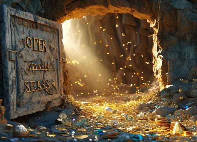 芝麻开门童话故事 芝麻开门,满洞财宝出自那个童话故事