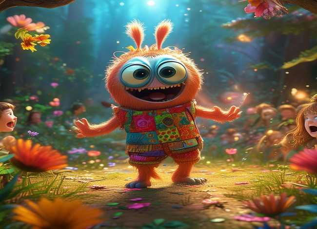 幼儿怪兽故事，带怪物的童话故事