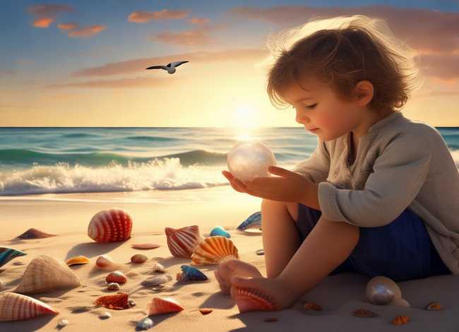 幼儿贝壳故事 - 贝壳与珍珠的睡前故事 幼儿贝壳故事 - 贝壳与珍珠的睡前故事