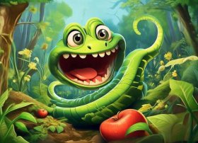 饿的小蛇的故事，读绘本系列01 好饿好饿的小蛇