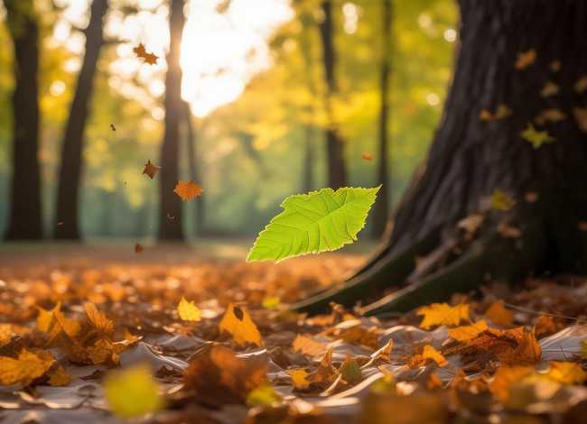 儿童故事一片叶子落下来；绘本《一片叶子落下来》,告诉孩子生与死的意义