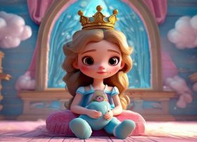 适合爱哭的孩子的故事 儿童绘本故事《爱哭公主》