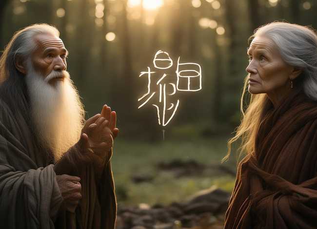 和人有关的故事 - 人字的来历故事,要传说