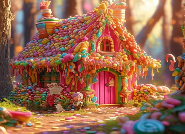 《糖果屋》儿童故事完整版（糖果屋格林童话故事）