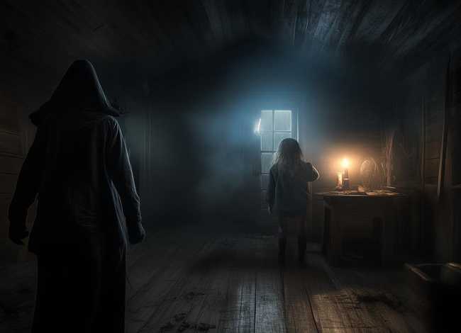 适合小孩听的鬼故事视频，鬼故事短篇超吓人