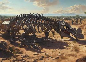 恐龙化石的故事视频 关于恐龙的故事