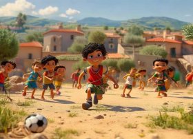 足球的故事西班牙动画片（足球是谁发明给个故事）