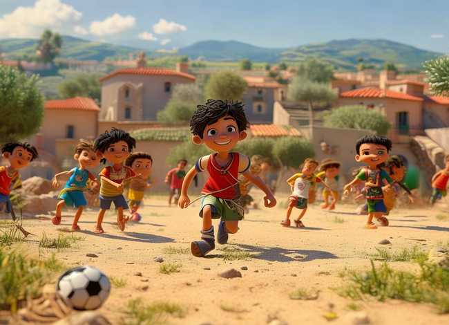 足球的故事西班牙动画片（足球是谁发明给个故事）