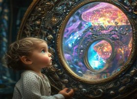 奇怪的镜子故事视频幼儿，奇怪的镜子中的镜子是什么