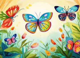 儿童绘本故事三只蝴蝶（读书#《怎样给孩子讲故事》小雨姐姐20200111）