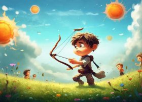 后羿射日的故事儿童版；后羿射日故事