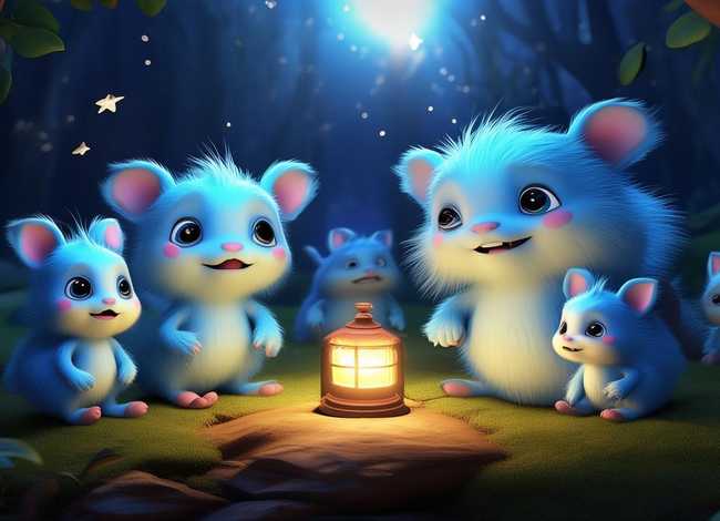 蓝精灵故事睡前故事免费听，有什么可爱的睡前故事