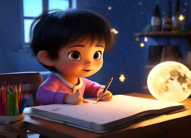 儿童故事米小圈睡前故事；我最爱做的事作文600字