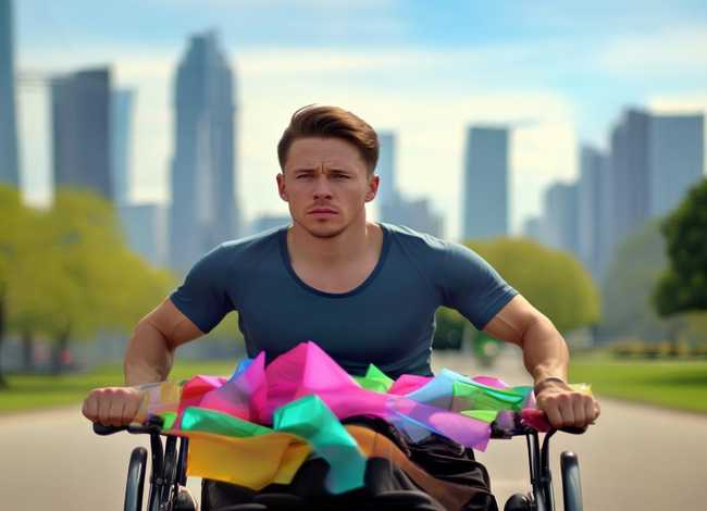 残疾人短篇小故事；求150字的英文残疾人励志小故事