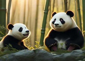 熊猫的故事100（一年级文字故事）