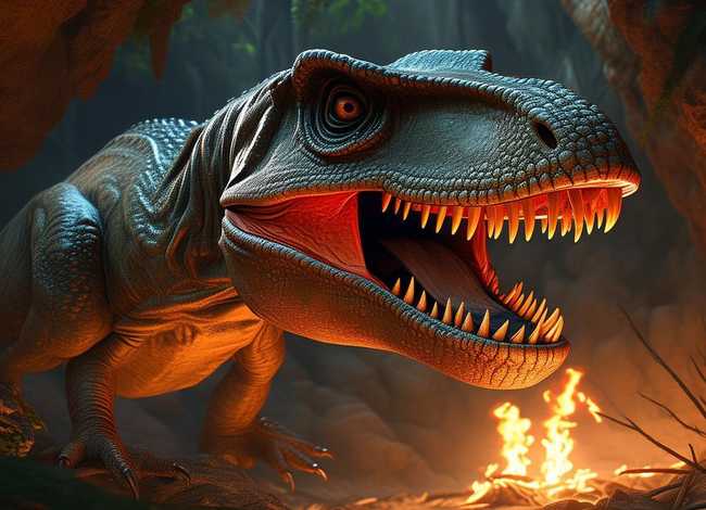 霸王龙睡前故事视频（霸王龙和小雷龙的睡前故事）