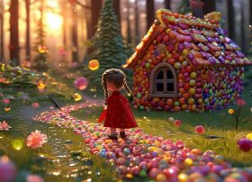 《糖果屋》故事全文（八年级下册英语书第46页糖果屋故事）