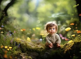 精灵故事儿童版，小孩与精灵童话故事作文三百五十字