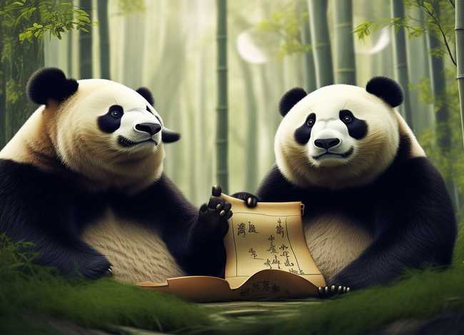 熊猫头故事民间传说；大熊猫有什么传说吗