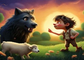 狼来了的故事视频儿童故事 狼来了的故事 伊索寓言经典故事精选 短篇儿童睡前