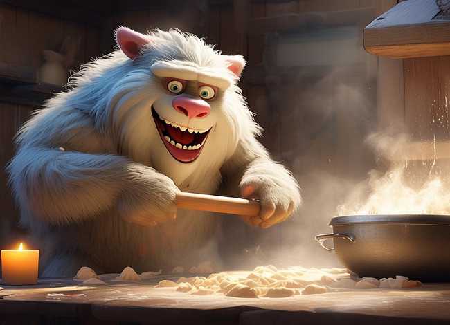 故事年兽的故事视频，暖心故事-年兽与饺子