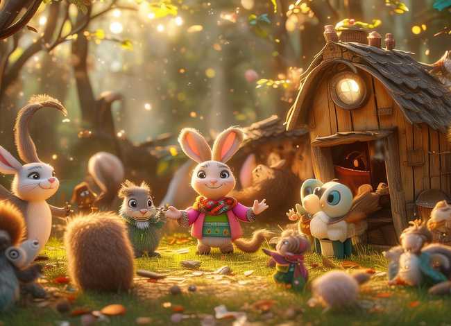 儿童动物童话故事，少儿动物故事