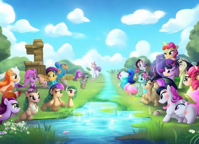 小马宝莉的故事全集（小马宝莉第五季全集什么时间在中国播放）