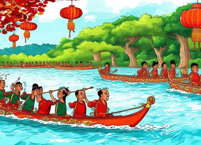 端午节手绘故事（端午节手抄报内容 端午节手抄报内容画法）