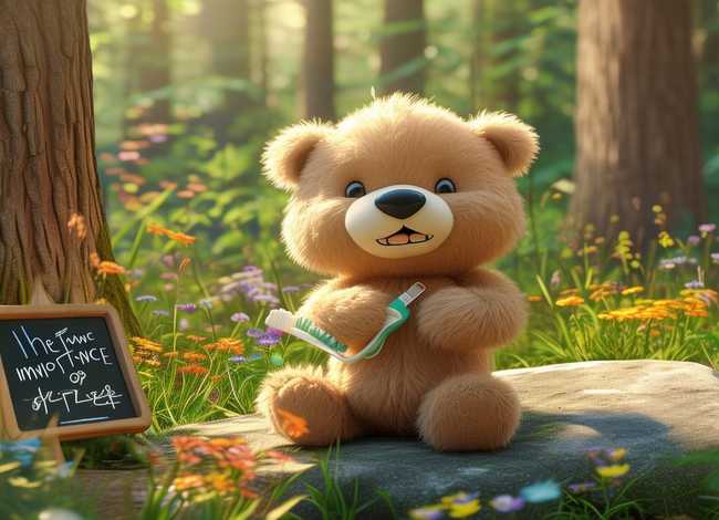 儿童故事3-6岁小熊不刷牙的故事，小熊不刷牙故事的让我明白了什么