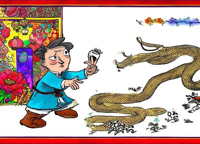 寓言故事手抄报画蛇添足;中华成语故事手抄报 寓言故事手抄报画蛇添足;中华成语故事手抄报