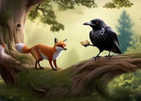 亲子故事乌鸦和狐狸的故事、小学《乌鸦与狐狸》原文