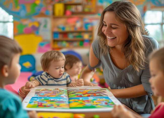 幼儿阅读小故事大全，幼儿园生活老师