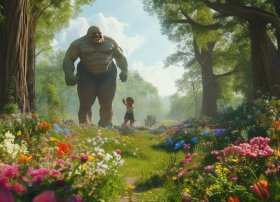 巨人的花园编故事、巨人的花园小练笔怎么写