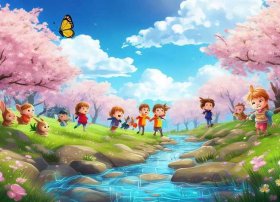 春天来了故事二年级阅读（故事新编二年级作文）