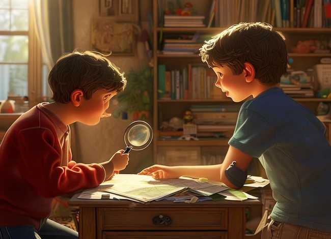 小朋友侦探故事 - 兄弟小侦探故事梗概 小朋友侦探故事 - 兄弟小侦探故事梗概