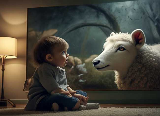 狼和七只小羊的故事视频；狼和7只小羊中,小羊最后是怎么死的说给爸爸妈妈听一下