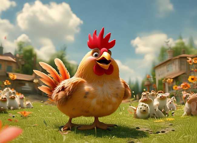 幼儿动物故事完整版(幼儿动物故事-爱说大话的小公鸡) 幼儿动物故事完整版(幼儿动物故事-爱说大话的小公鸡)