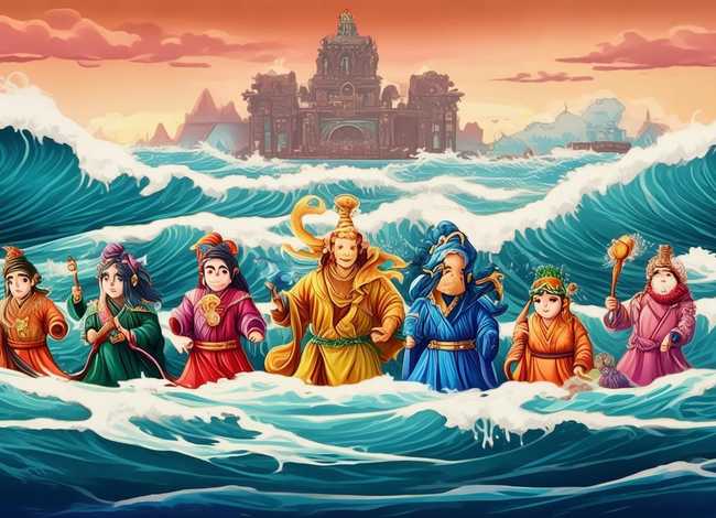 八仙过海儿童故事200字、八仙过海的故事200字 八仙过海儿童故事200字、八仙过海的故事200字