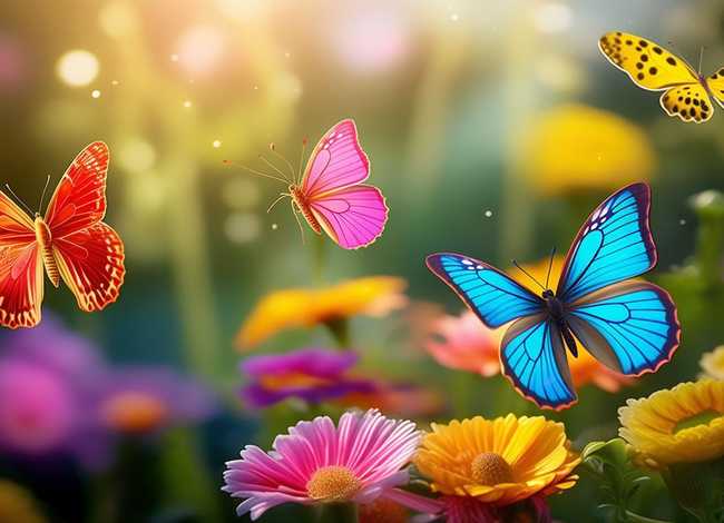 幼儿故事三只蝴蝶的故事内容，幼师技能讲故事 三只蝴蝶