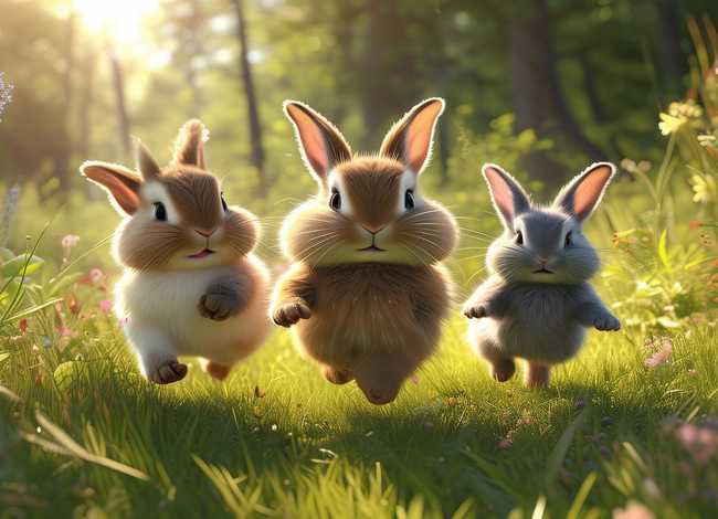 兔子的的故事 - 三只小兔子的故事原文