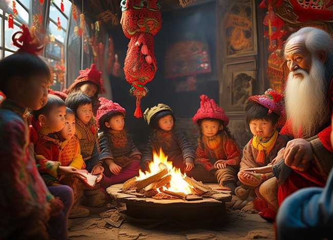 除夕儿童故事；关于春节的儿童故事大全