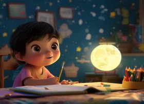 儿童故事米小圈睡前故事；我最爱做的事作文600字