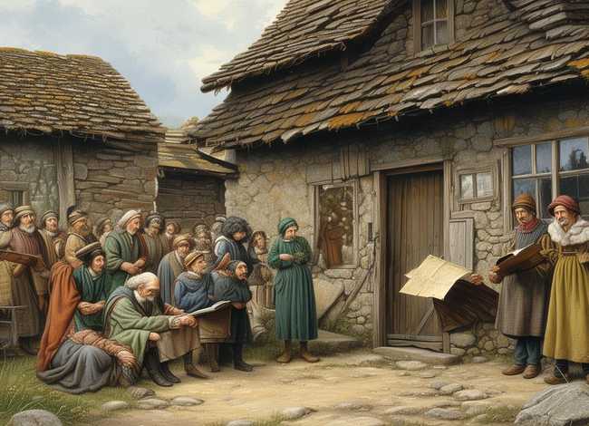 古代故事的画 - 简单民间故事怎么画