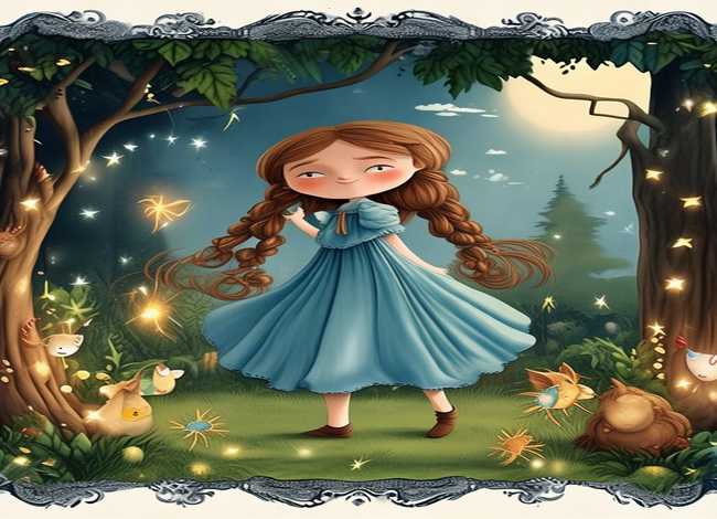 简短的小故事插图，带了插图的童话故事