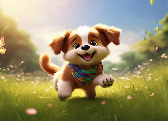 小狗狗的故事视频 可爱的狗狗动画!《小逗的日子》